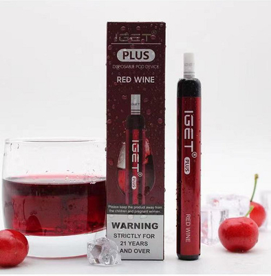 Сигарета 100% Authent Iget Iget e Iget плюс 1200 никотин слоек 4.8ML 5%