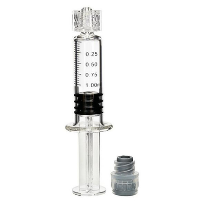 Шприц масла CBD THC DELTA8 стеклянный, шприц 1ml замка IPlayecigs Luer