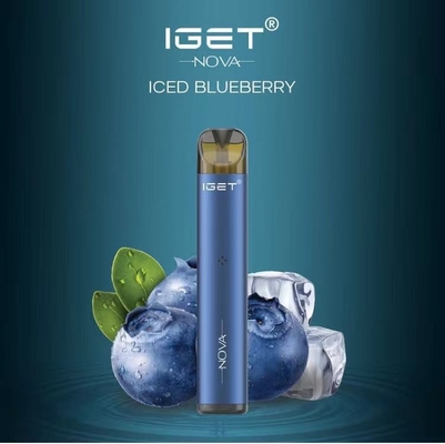 Батарея 2ml 500 слоек первоначального набора прибора Новы Iget устранимая перезаряжаемые Prefilled ручка Vape патрона