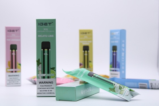 Первоначальное IGET XXL 1800 сопит набор приборов стручка сигарет устранимой батареи 950mAh электронный