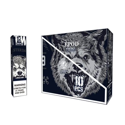 Виды энергии 12 EPOD красят устранимые слойки 12ML ручки 5000 Vape перезаряжаемые