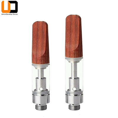 Стекло подсказок керамической системы стручка патрона катушки 0.5ml 1ml CBD Vape деревянное