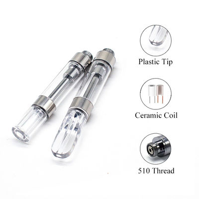 Патрона потока 0.92ml CBD Vape подсказки 510 OEM катушка пластикового керамическая