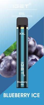 Устранимые вкусов XXL 1800f 7.0ml IGET Vape устранимые 30 курят ручку