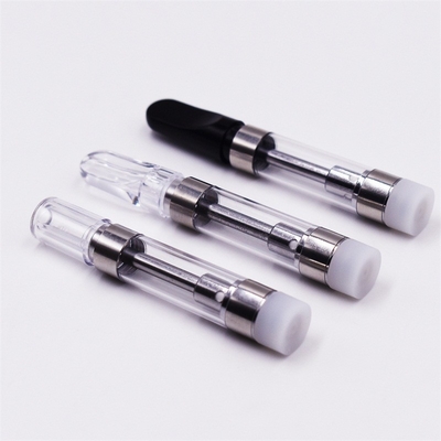 Верхний продавая патрон пара масла cbd доказательства топления 1ml 0.5ml катушки пластикового патрона Vape подсказки керамический протекая