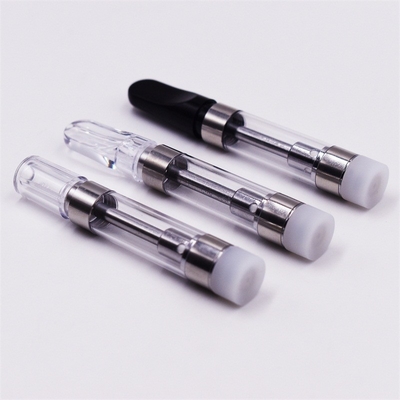 Верхний продавая патрон пара масла cbd доказательства топления 1ml 0.5ml катушки пластикового патрона Vape подсказки керамический протекая