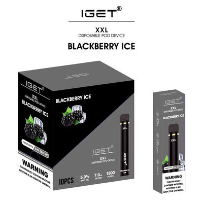Батареи прибора 950mAh сигарет Iget стручок IGET XXL Vape электронной красочный