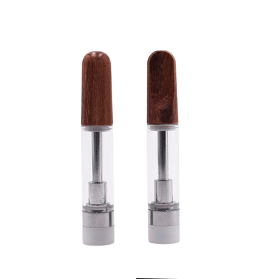 патрон масла cbd стекла 1ml 0.5ml пустой отсутствие тележек vape cbd катушки потока утечки 510 керамических для ручки vape