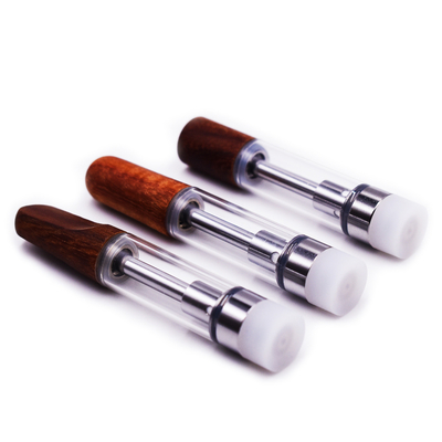 патрон масла cbd стекла 1ml 0.5ml пустой отсутствие тележек vape cbd катушки потока утечки 510 керамических для ручки vape