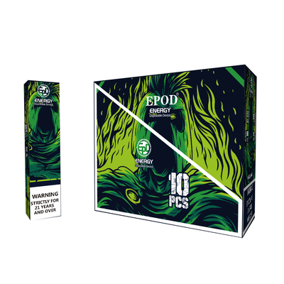 Перезаряжаемые никотин вкусов 12ML 5% слоек 12 Макс 5000 энергии Epod сигареты e