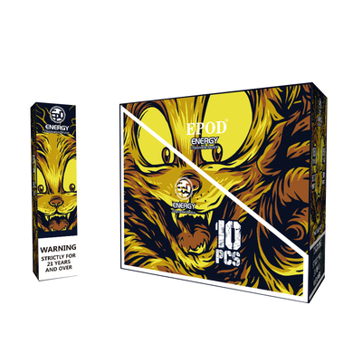 5000 e-сигарета никотина энергии 5% вкусов EPOD прибора 12 ручки Vape слоек устранимая