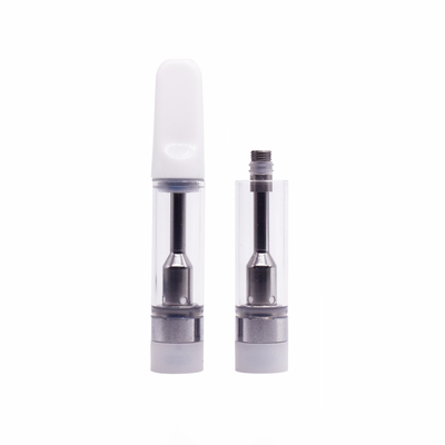 Оптовый пустой керамический патрон 316SS устранимое 0.5ml 1ml vape thc cbd подсказки и катушки