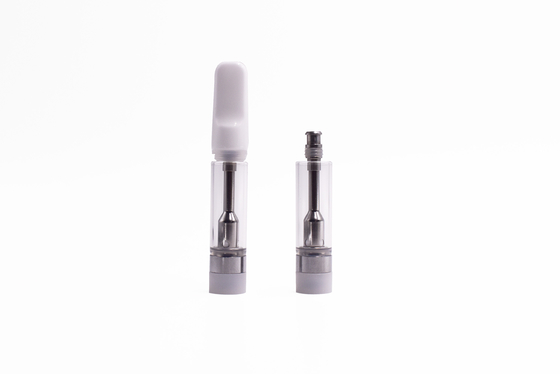 Танк патрона 0.5ml 1ml vape cbd катушки патрона потока масла 510 перепада 9 перепада 8 неэтилированный керамический пустой