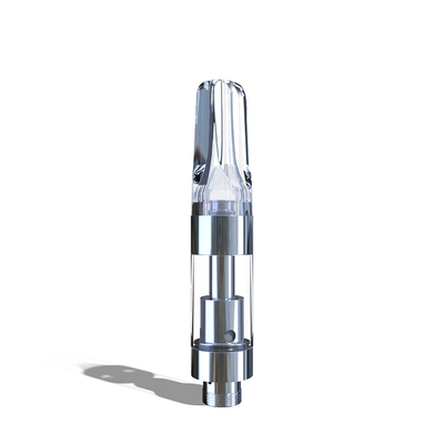 Оптовый пластиковый патрон vape масла стекольной ванны 0.5ml 1ml Pyrex подсказки тонкий толстый