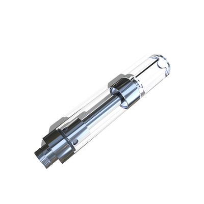 Оптовый пластиковый патрон vape масла стекольной ванны 0.5ml 1ml Pyrex подсказки тонкий толстый