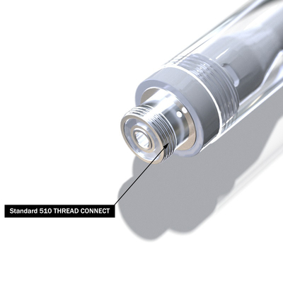 Патрон 2022 Vape нового продукта полностью керамическая материальная пригонка для толстого/тонкого масла 1ml