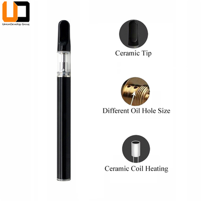 Высококачественная керамическая ручка Vape стекольной ванны катушки D5 CBD устранимая 0.5ml 1.0ml пустая