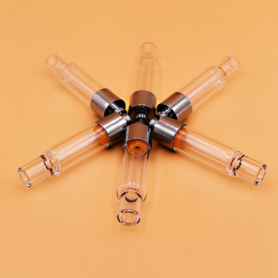 Фабрики патрон вапоризатора атомизатора 0.5ml 1ml масла сразу CBD THC D8 полностью стеклянный