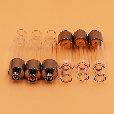 Патрон vape катушки оптового полностью стеклянного масляного бака меда 0.5ml 1ml толстого керамический