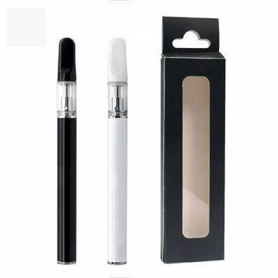 Перезаряжаемые/устранимая изготовленная на заказ ручка 400mAh vape масла thc cbd катушки логотипа 0.5/1.0ml керамическая