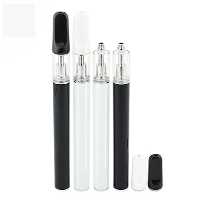 Перезаряжаемые/устранимая изготовленная на заказ ручка 400mAh vape масла thc cbd катушки логотипа 0.5/1.0ml керамическая