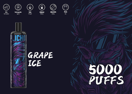 Оптовая энергия Макс 5000 Epod вапоризатора сопит vapes вкуса никотина 5% причудливые