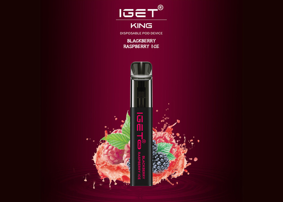 2021 вкус ручки 9 vape новой сигареты слоек КОРОЛЯ 2600 дизайна IGET устранимый
