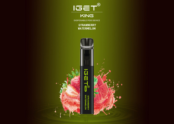 2021 вкус ручки 9 vape новой сигареты слоек КОРОЛЯ 2600 дизайна IGET устранимый