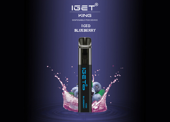 2021 вкус ручки 9 vape новой сигареты слоек КОРОЛЯ 2600 дизайна IGET устранимый