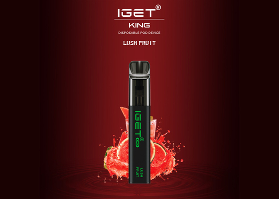 9 никотин стручка 8.5ml 6,0% слойки IGET Vape вкусов 2600 устранимый