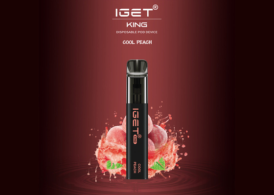 9 никотин стручка 8.5ml 6,0% слойки IGET Vape вкусов 2600 устранимый