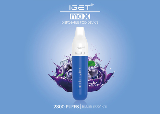 E-сигареты Vape слоек оригинала 2300 Iget Макс 100% прямых связей с розничной торговлей пишут все вкусы видов