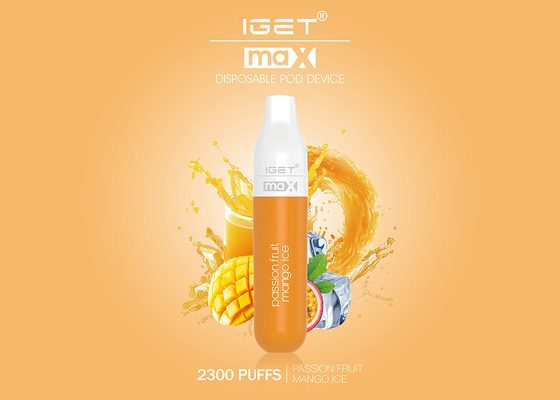 8.0ml IGET МАКС 2300 сопит устранимые электронные цвета сигареты 16