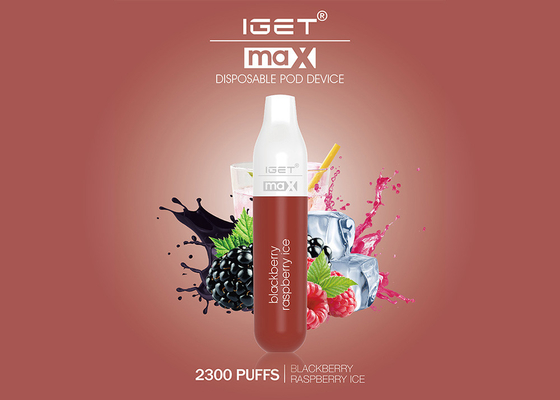 8.0ml IGET МАКС 2300 сопит устранимые электронные цвета сигареты 16
