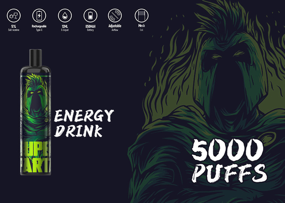 5000 сигарета энергии e слоек EPOD, вапоризатор вкусов Epod Multi