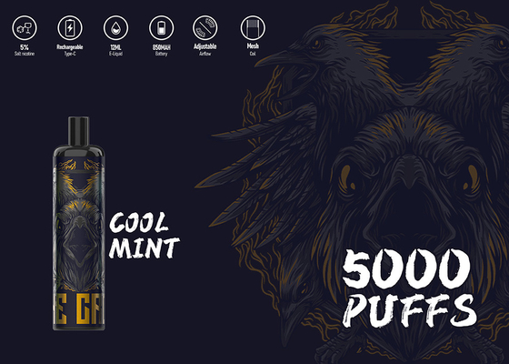 5000 сигарета энергии e слоек EPOD, вапоризатор вкусов Epod Multi