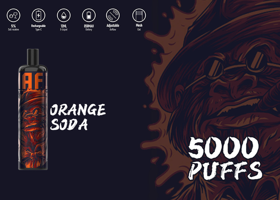 вкусы устранимых Vape 5000Puffs e сигар 850mAh EPOD множественные