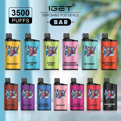 АДВОКАТУРА 3500 оригинала 100% IGET СОПИТ ручка vape никотина 5% устранимая