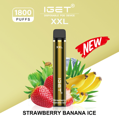Ручка vape первоначальных слоек xxl 1800 iget сигареты фабрики IGET электронных устранимая