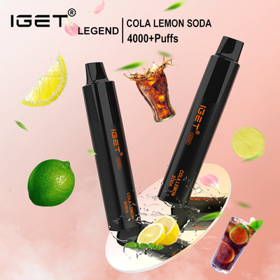Сказание Iget слоек ручки 4000 vape IGET первоначальное самое последнее устранимое