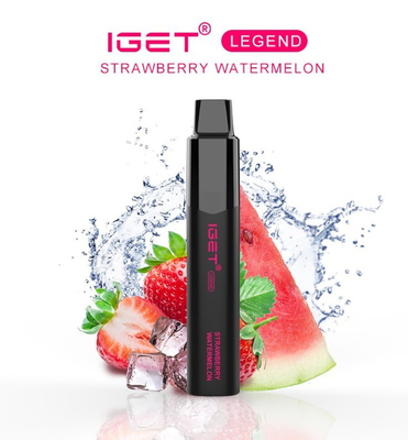 4000 ручка Vape стручка соли никотина сказания 5% слоек IGET устранимая