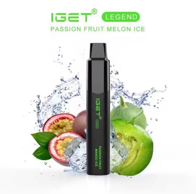 4000 ручка Vape стручка соли никотина сказания 5% слоек IGET устранимая