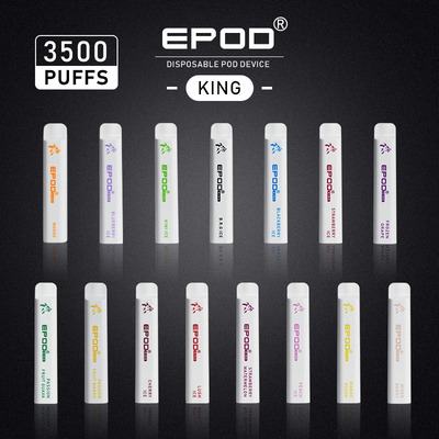 Ежедневно используйте 3500 E-сигарет устранимого Vape 5% никотина СЛОЕК EPOD устранимых