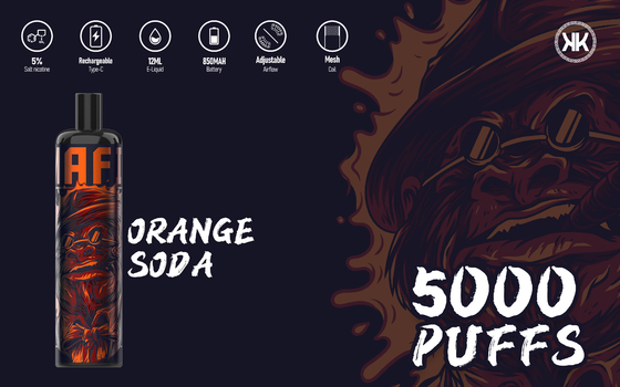Устранимая энергия Макс 5000 Vape Epod сопит вкусы 850mah 12