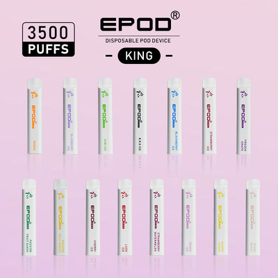 Замерли слойки короля Перезаряжаемые Vape Ручки Прибора 3500 Epod виноградины
