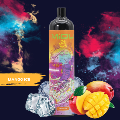 Miou 9000 сопит прибор стручка емкости ручки 20ml vape ровного вкуса устранимый большой в запасе