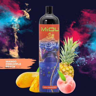 вкуса видов СЛОЙКИ 10 100% ручка vape первоначального качественного MIOU 9000 устранимая