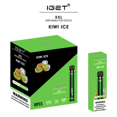 Новый вкус приезжает IGET XXL 1800 СОПИТ лед виноградины ежевики емкости 7ml