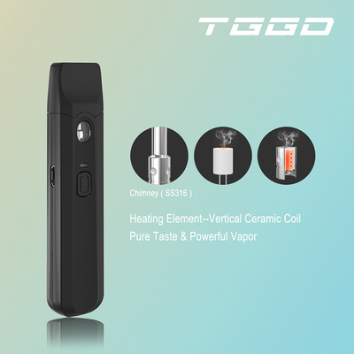 Высококачественный изготовленный на заказ стручок ручки vape 2.8/3.2/3.6v масла 1ml thc delta8 cbd перезаряжаемые устранимый
