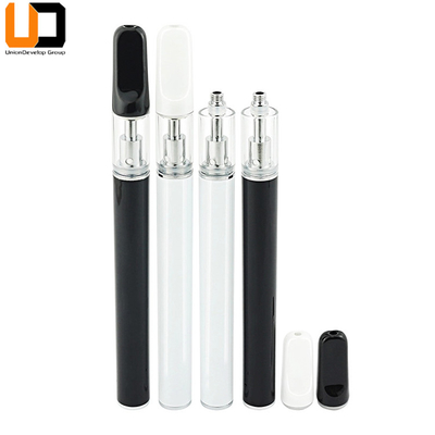 Перезаряжаемые/устранимая изготовленная на заказ ручка 400mAh vape масла thc cbd катушки логотипа 0.5/1.0ml керамическая